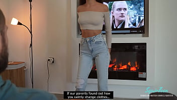 young, skirt, POV